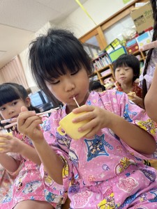 秋まつりがありました♪（3.4.5歳児）