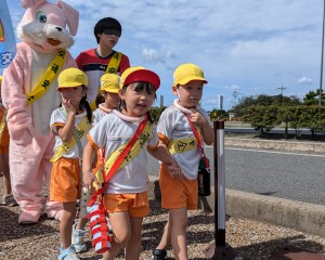 秋の交通安全指導がありました！