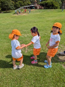 親子遠足がありました🌼（３歳児すみれぐみ）