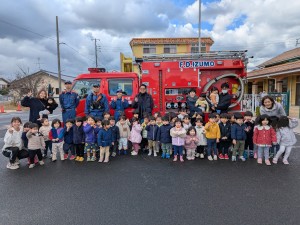 消防立ち合いの避難訓練がありました！