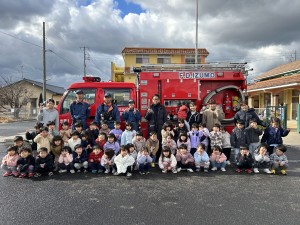 消防立ち合いの避難訓練がありました！